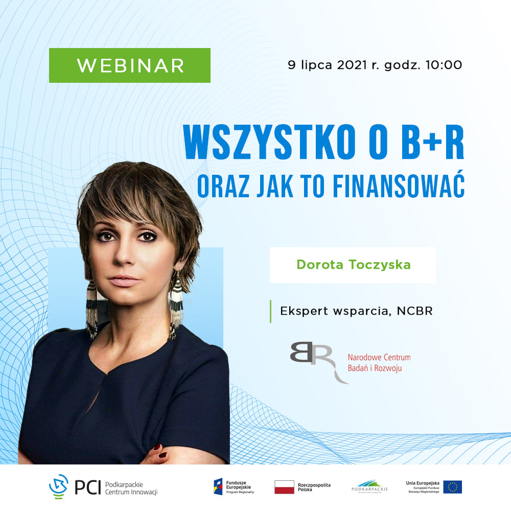 [video] Wszystko o B+R oraz jak to finansować, Dorota Toczyńska - NCBiR 